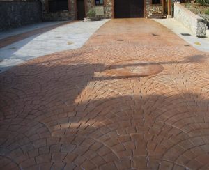 Hormigón impreso Abanico Europe